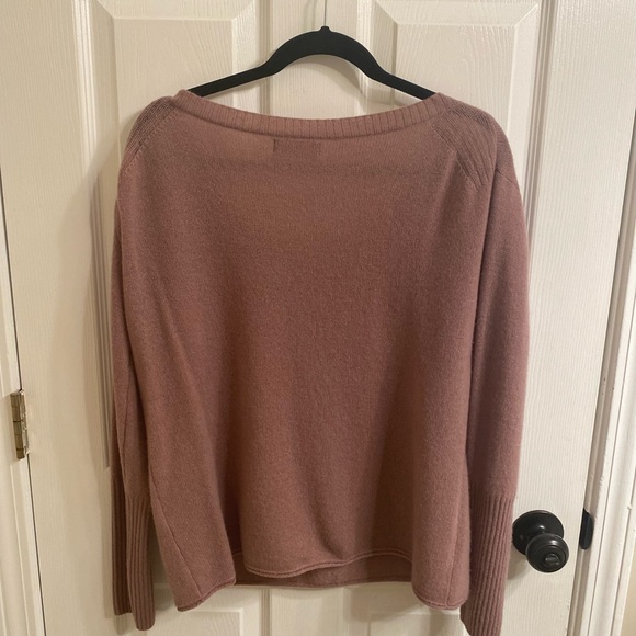 Nadaam Cashmere Boatneck Sweater in Mink - Picture 7 of 8